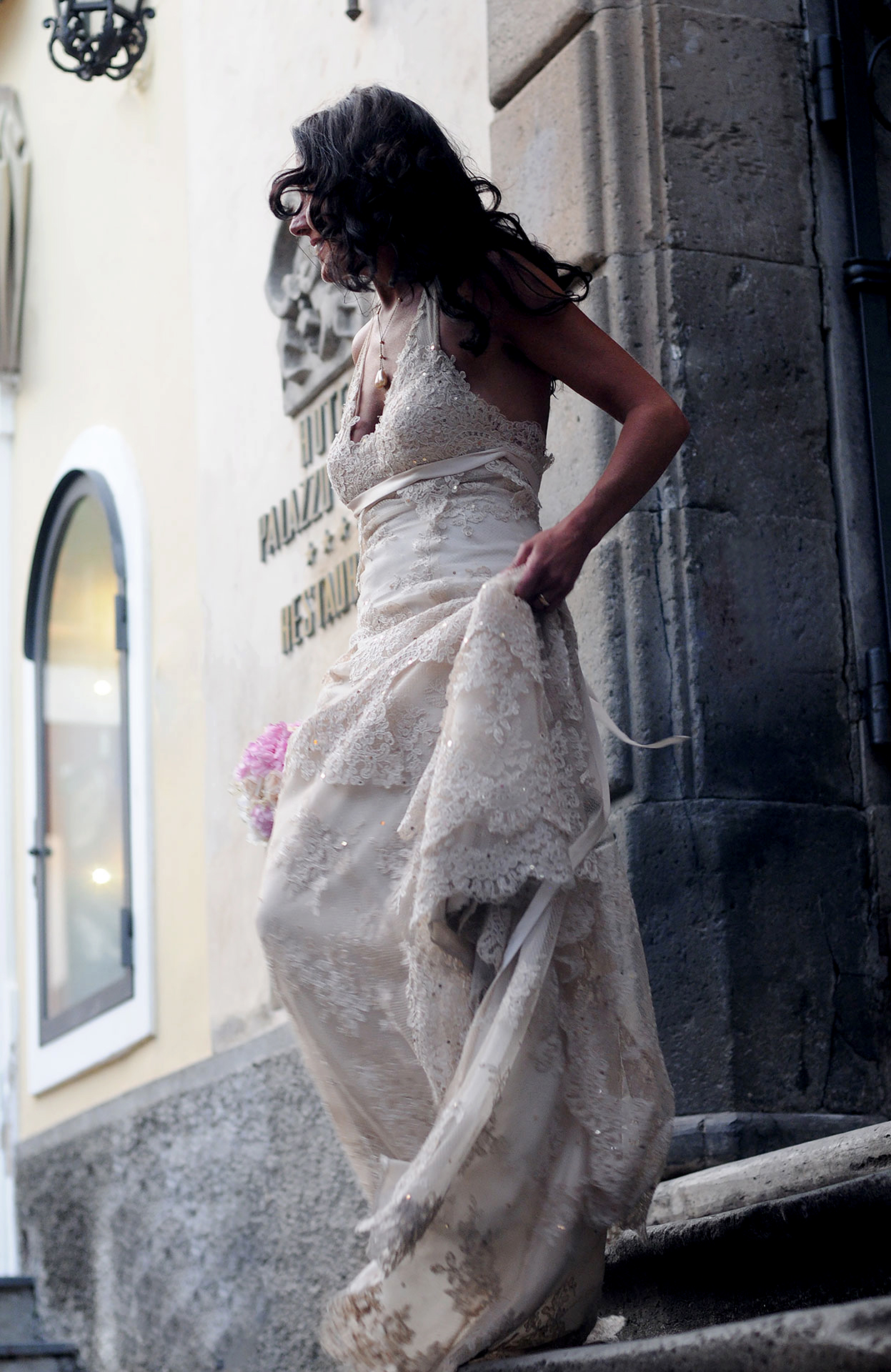 Civil Wedding Positano Sorrento Chiostro di San Francesco Amalfi Coast Hotel San Pietro Venue Location Photographer Claudia Francese Photography Sisters